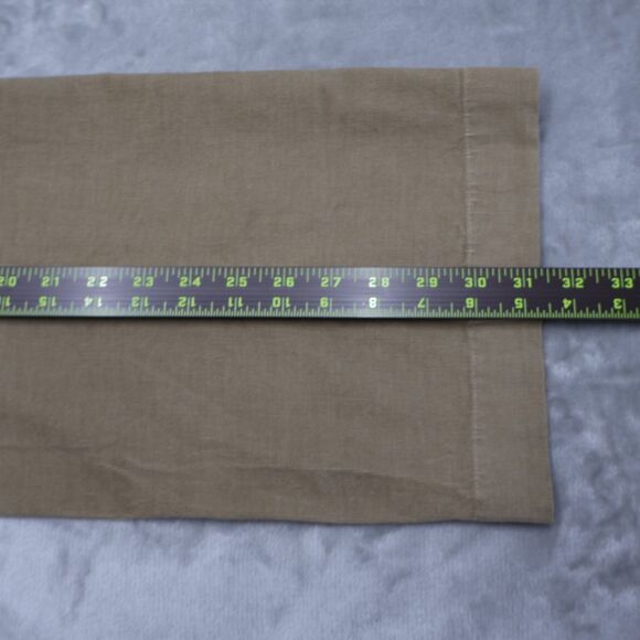 Banana Republic Pants Mens Size 33x32 Brown Relaxed Straight Cotton Corduroy - Picture 4 of 12